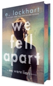 Book cover for We Fell Apart by E. Lockhart.