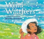 book cover for Wind Watchers by Micha Archer